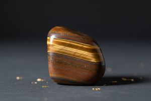 editorial photo; tigers eye crystal
