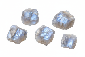 remove all the background and make the moonstone more raw